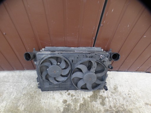 Komplet of radiators + fan AUDI A3 VW GOLF V 2004-10 1.9 2.0 TDI DIESEL