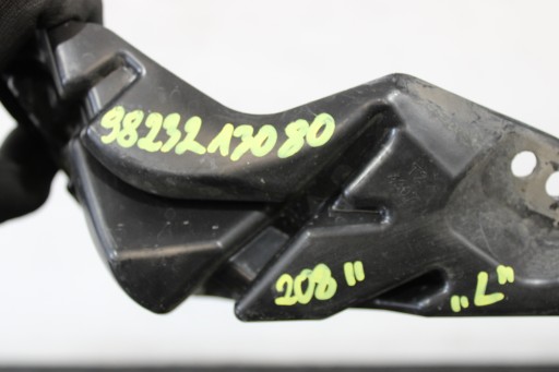 Support Support plaque Pare choc Gauche Avant 9823213080 PEUGEOT 208 II 2 1.2 THP