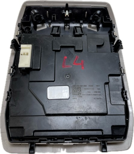 L4 VW GOLF VIII 8 5H FANALE CIELO INTERNO interna JASNA 5H0959561BM