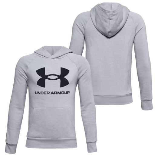 Дитячий світшот Under Armour розмір 164 з довгим рукавом сірий