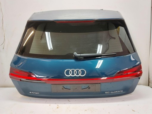 Audi Q8 E-TRON SUV 4KE trunk door cover boot rear part rear w colour lv5z