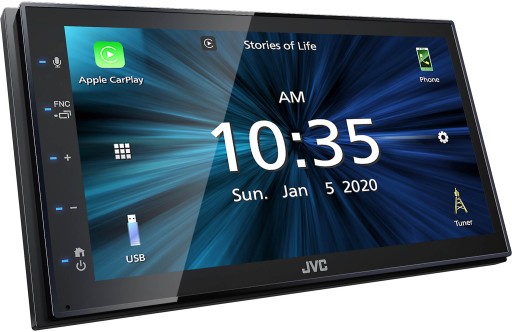Радио JVC KWM-560bt CarPlay Android 6,8 