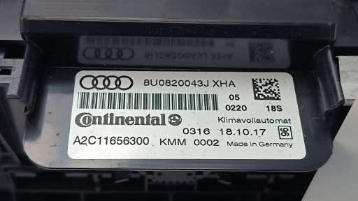 PANEL 8U0820043J AUDI Q3 e 8U LIFT