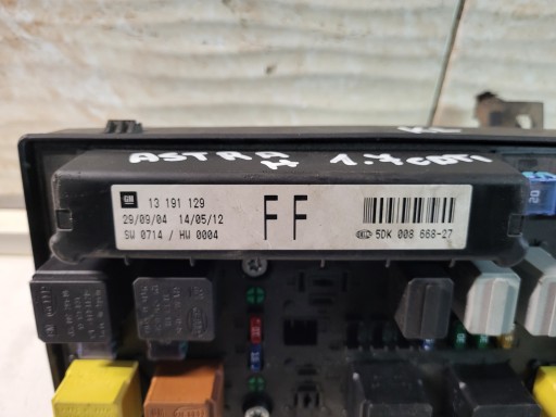 Scatola BSI OPEL ASTRA H 1.7 CDTI 13191129