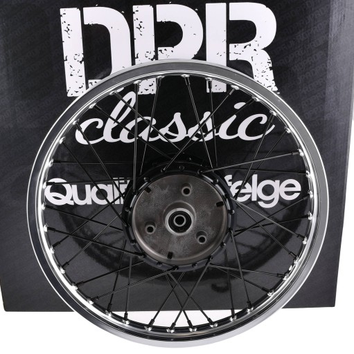 Ходовое колесо 1, 5x16 Simson S50 / 51 / 70 alu черный DPR