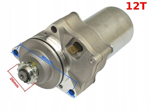 15.12.2023.1.208 - СТАРТЕР ATV 110 ВЕРХНІЙ JT ГОРИЗОНТАЛЬНИЙ ДВИГУН З МАРКУВАННЯМ