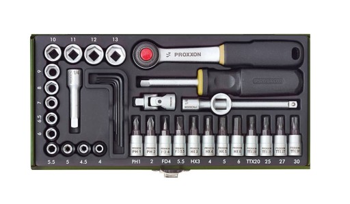 PROXXON PR23080 НАБІР ТОЧНОЇ МЕХАНІКИ 1/4