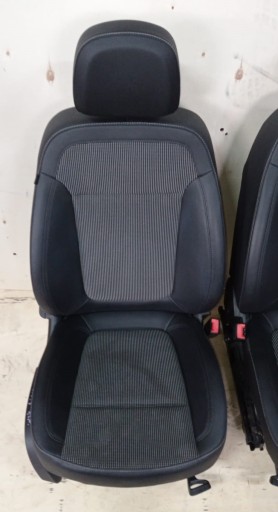 OPEL ASTRA J HB 12R seats front seat side semi leather KOMPLET EU