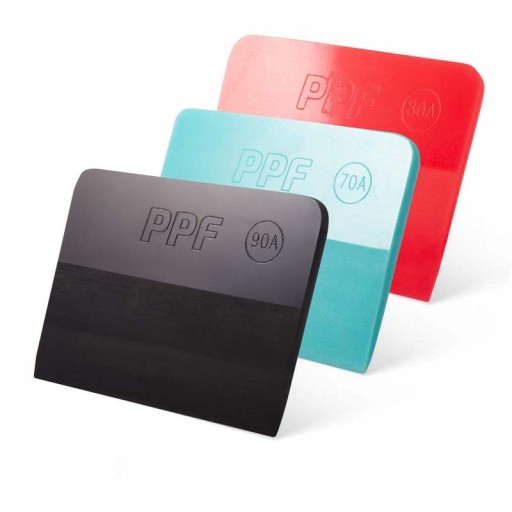НАБОР ИЗ 3-Х ГРАБЕЛЬ ДЛЯ ПЛЕНКИ PPF - 3 ТВЕРДОСТЬ 90/80/70А
