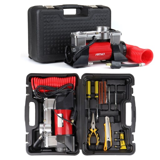 Автомобільний компресор Amio насос 10bar 150PSI