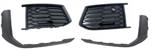 4K0807151,4K0807968 - AUDI A6 C8 18-S-LINE решітка бампера планка P + L