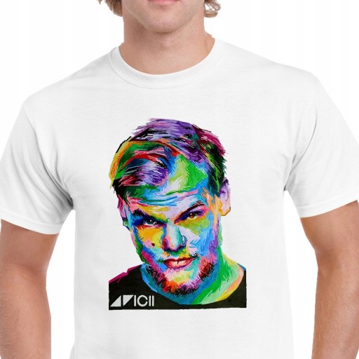 KOSZULKA MĘSKA AVICII DLA DJ-a DJ TIM BERG TOM HANGS PREZENT S