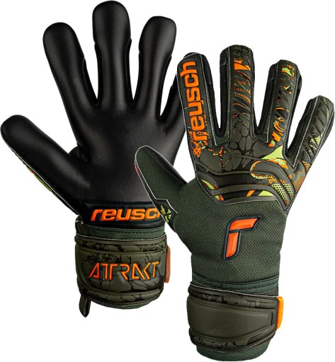 Воротарські рукавички Reusch Attrakt Grip Evolution 10 розміру