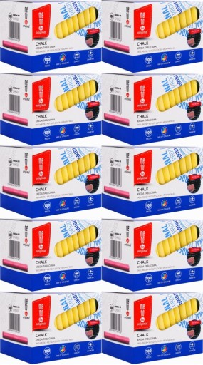 10× Крейда для дошки MemoBe 100 шт.