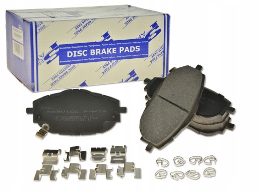 04-02280S - TOYOTA AURIS II 12-1.6 и передние тормозные колодки