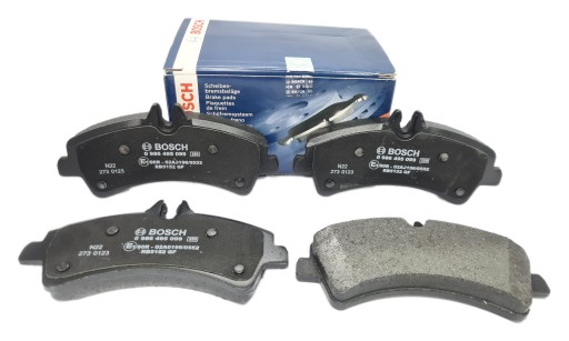 0 986 - ГАЛЬМІВНІ КОЛОДКИ ЗАДНІ MERCEDES SPRINTER 906 2006-