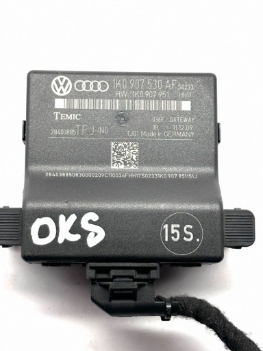 AUDI A3 S3 8P LIFT module unité de commande électronique uce GATEWAY 1K0907530AF