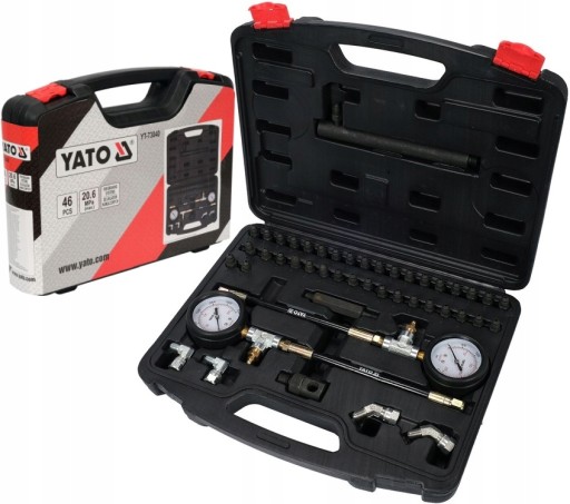 YATO ТЕСТЕР МАНОМЕТР ГАЛЬМІВНОЇ СИСТЕМИ