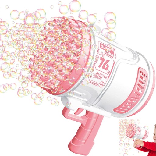 Великий бульбашковий пістолет Bazooka на 76 отворів