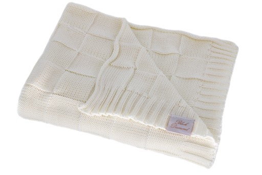 Чорна ковдра Di 80 х 100 см екрю картата