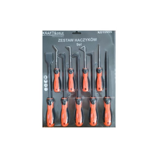 Набір інструментів Kraft&Dele 9 шт.