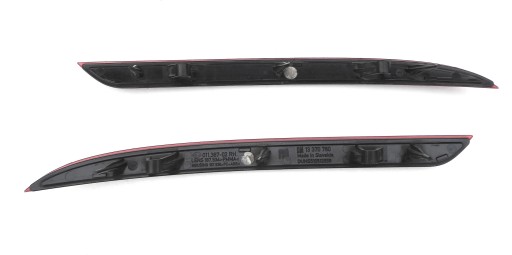 ODBLASKI diodes of the rear of a bumper OPEL ASTRA J 4 LIFT HB