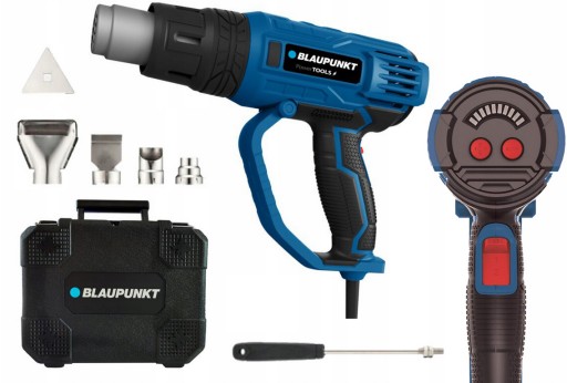 BLAUPUNKT HG5010 ТЕПЛОВАЯ ПИСТОКА 2000ВТ 600°C + АКСЕССУАРЫ