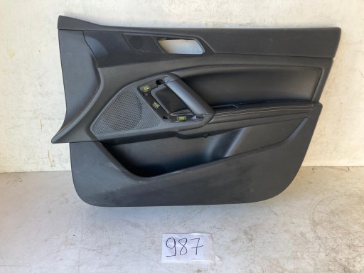 side door right front PEUGEOT 308 T9 leather BIALA NITKA