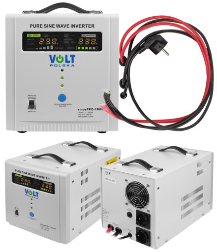 Источник питания ups инвертор full sinus pro 1500e 1500va 12v 1050w фиксированная фаза