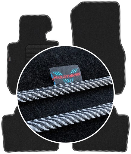 BMW 3 F30 F31 2012-2018 велюр для автомобіля