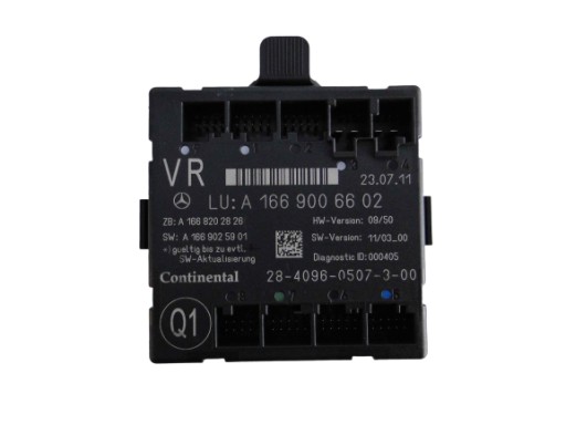 A1669006602 - MERCEDES B Class W246 246 модуль передньої правої двері