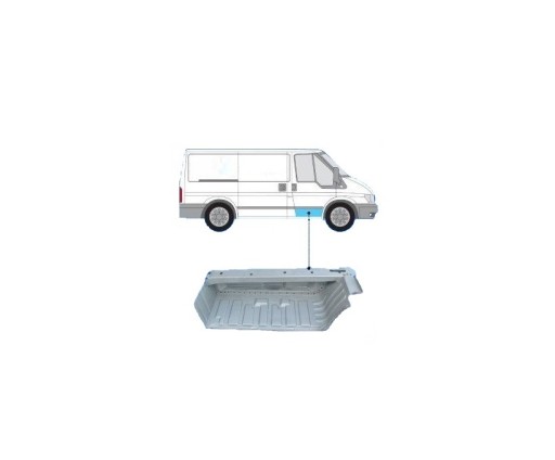 PFD50003AL - СТУПІНЬ FORD TRANSIT 00-ЛІВА НОВА