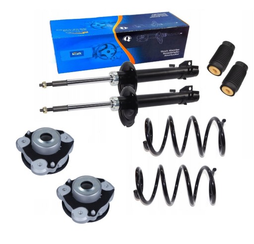 4003320 - Передние амортизаторы + пружины fiat ducato citroen jumper 2006-