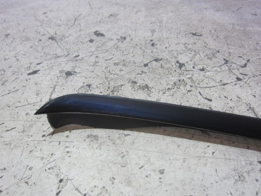 BMW X3 F25 right moulding CARBON dust SCHWARZ 416 windows front 7286180