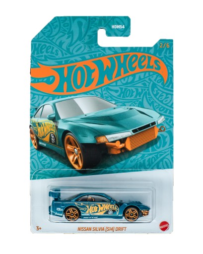 ホットウィール　パール&クローム　ニッサン　シルビア　S14 Hot Wheels - Pearl & Chrome - Nissan Silvia (S14) Drift