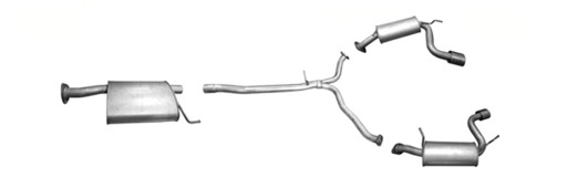 CHEVROLET CAPTIVA 2.0 VCDi (06-11) система выпуска ОГ