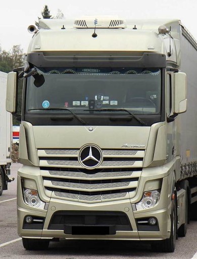 СОЛНЦЕЗАЩИТНЫЙ КОЗЫРЕК BLENDA ACTROS MP4/MP5, BIG SPACE/GIGA SPACE CABIN