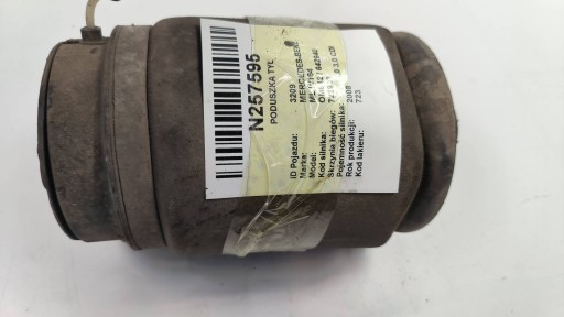 airbag pneumatic right rear part MERCEDES-BENZ ML W164