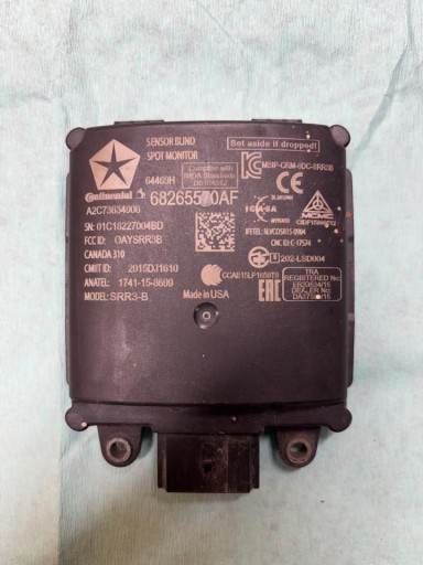 68265570AF - Jeep grand cherokee wk2 водитель слепой зоны