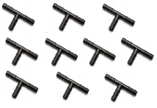 PL16 - 10X УНІВЕРСАЛЬНИЙ ПЛАСТИКОВИЙ ТРІЙНИК ДЛЯ ШЛАНГОВ 4x