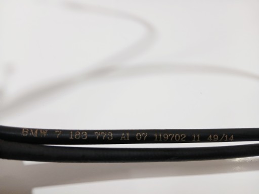 corde levier du capot BMW F10 F11 OE 7183773