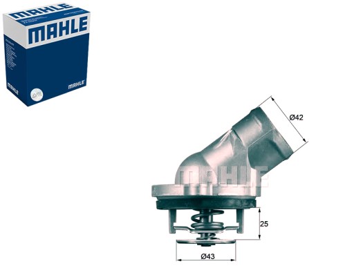 45 87D - Термостат MERCEDES 87c M112 96-MAHLE