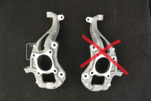 ML34-3K186-AA ML34-3K185-AA - Поворотный кулак левый правый передний ford f150 21-