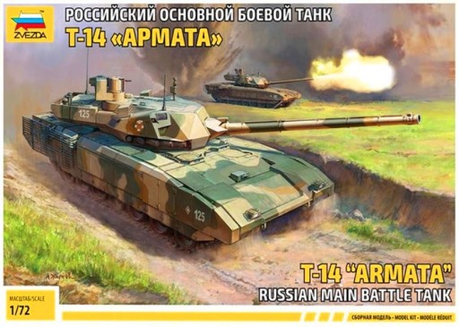 1:72 Zvezda 5056 T-14 Armata Ruská hlavná bitka T