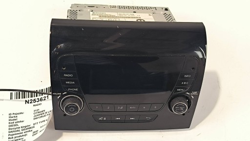 RADIO radio 07357124040 CITROEN JUMPER III LIFT