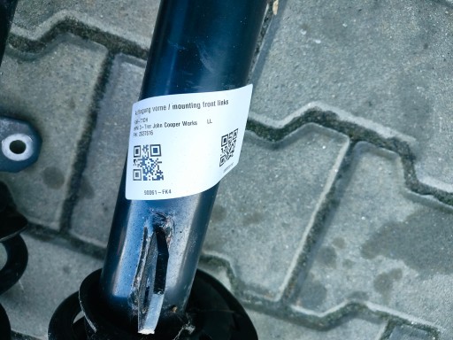 MINI F56 JCW shock absorber front right left 6899535 6899536
