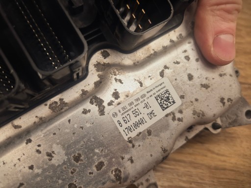 BMW F10 F22 F30 F32 F36 computer Centralina Motore DME N20B20 184KM 8617551