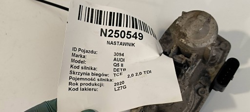 regolatore dello scarico 3Q0253691K AUDI Q5 II