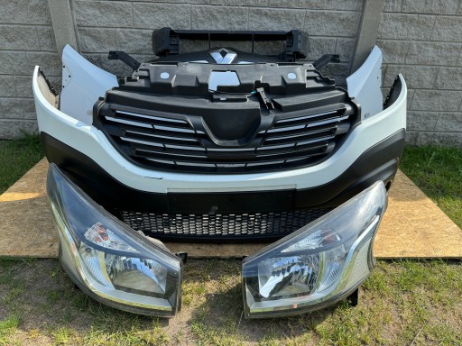 БАМПЕР ПЕРЕДНИЙ КОМПЛЕКТ RENAULT TRAFIC III FV! Колір 369