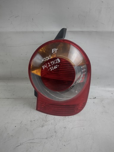 light right rear Renault Modus